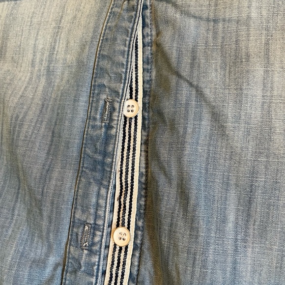 Cloth and Stone sleeveless button shirt in tencel - Picture 6 of 8